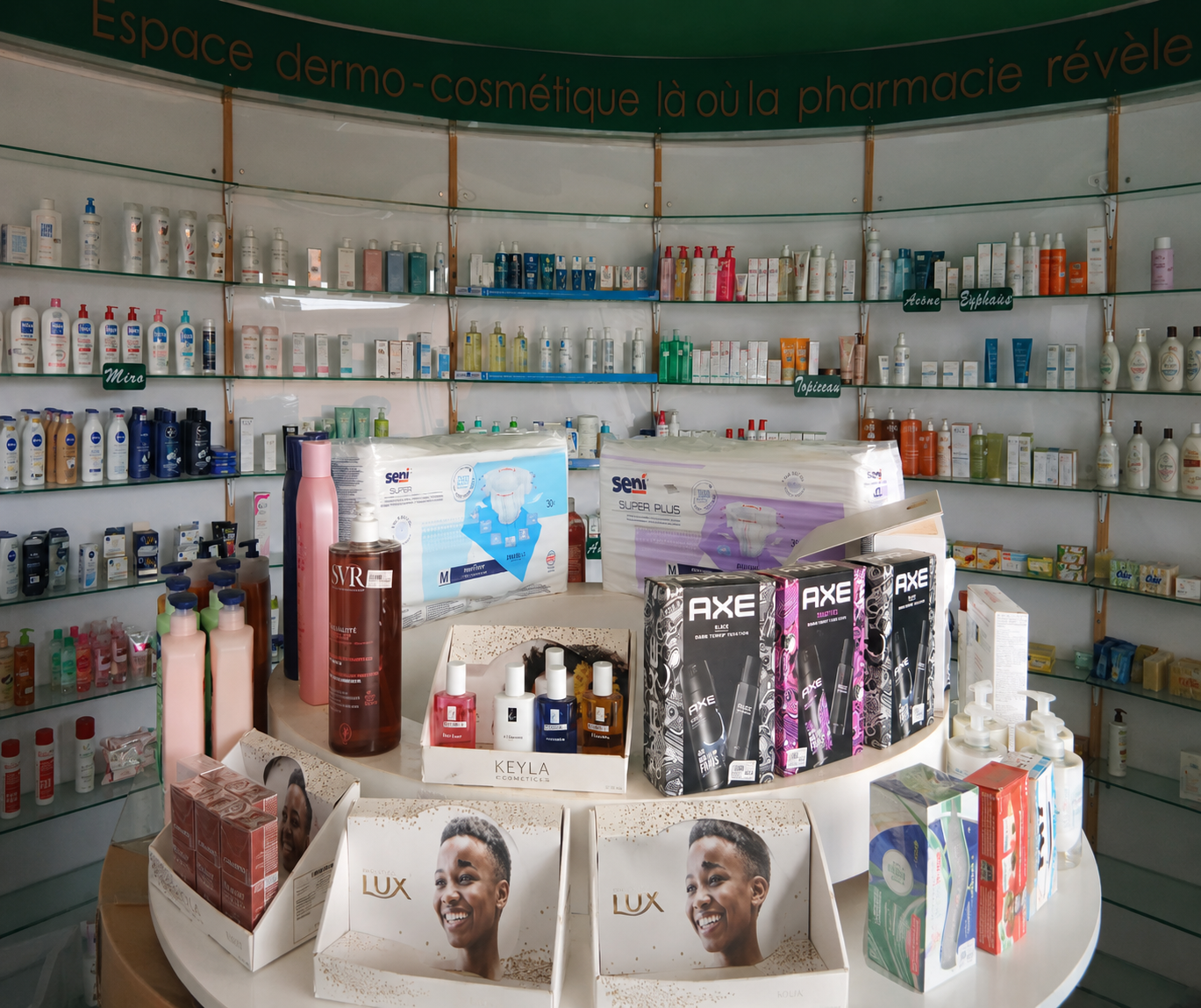 Pharmacie OASIS - Comptoir d'accueil